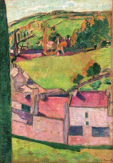 Emile Bernard Vue de Pont Aven china oil painting image